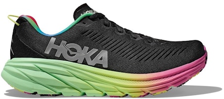(Women) HOKA Rincon 3 'Black Rainbow' 1119396-BKSV (Women) HOKA Rincon 3 'Black Rainbow' 1119396-BKSV