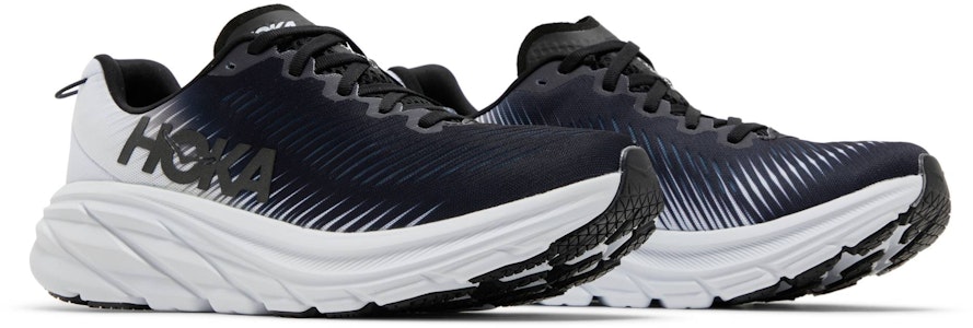 (W) HOKA Rincon 3 'Hitam Putih' 1119396-BWHT Cheap (W) HOKA Rincon 3 'Hitam Putih' 1119396-BWHT