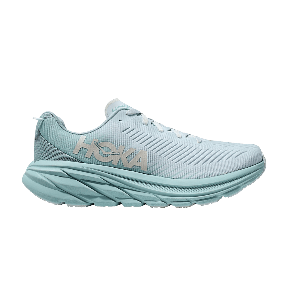 (Women) HOKA Rincon 3 Wide 'Ice Flow' 1121371-IFCB