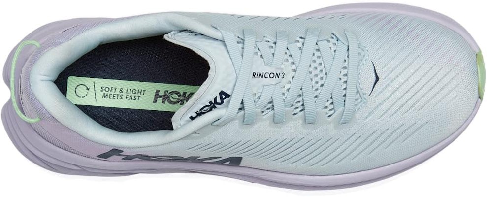 (W) HOKA Rincon 3 Wide 'Ice Flow' Sepatu Lari Pria/Wanita 1121371-IFCB Lookbook (W) HOKA Rincon 3 Wide 'Ice Flow' Sepatu Lari Pria/Wanita 1121371-IFCB