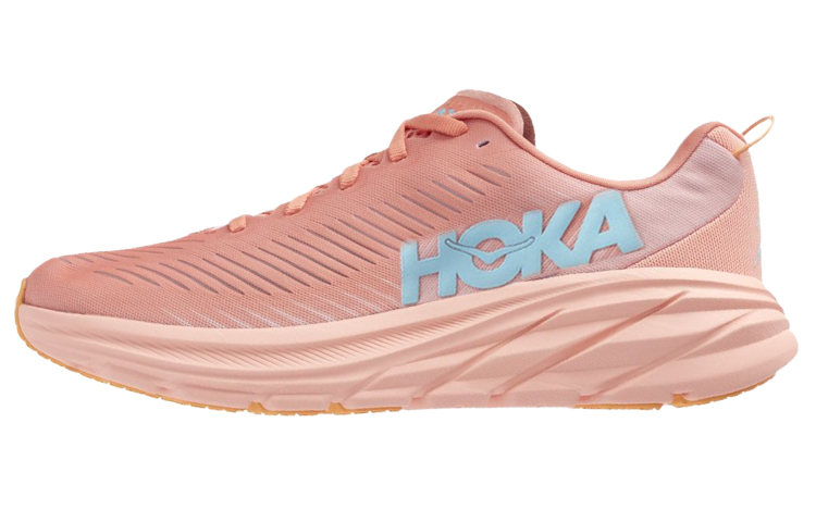 Buy (W) HOKA Rincon 3 Wide 'Shell Coral' Wanita Leluas 1121371-SCPP
