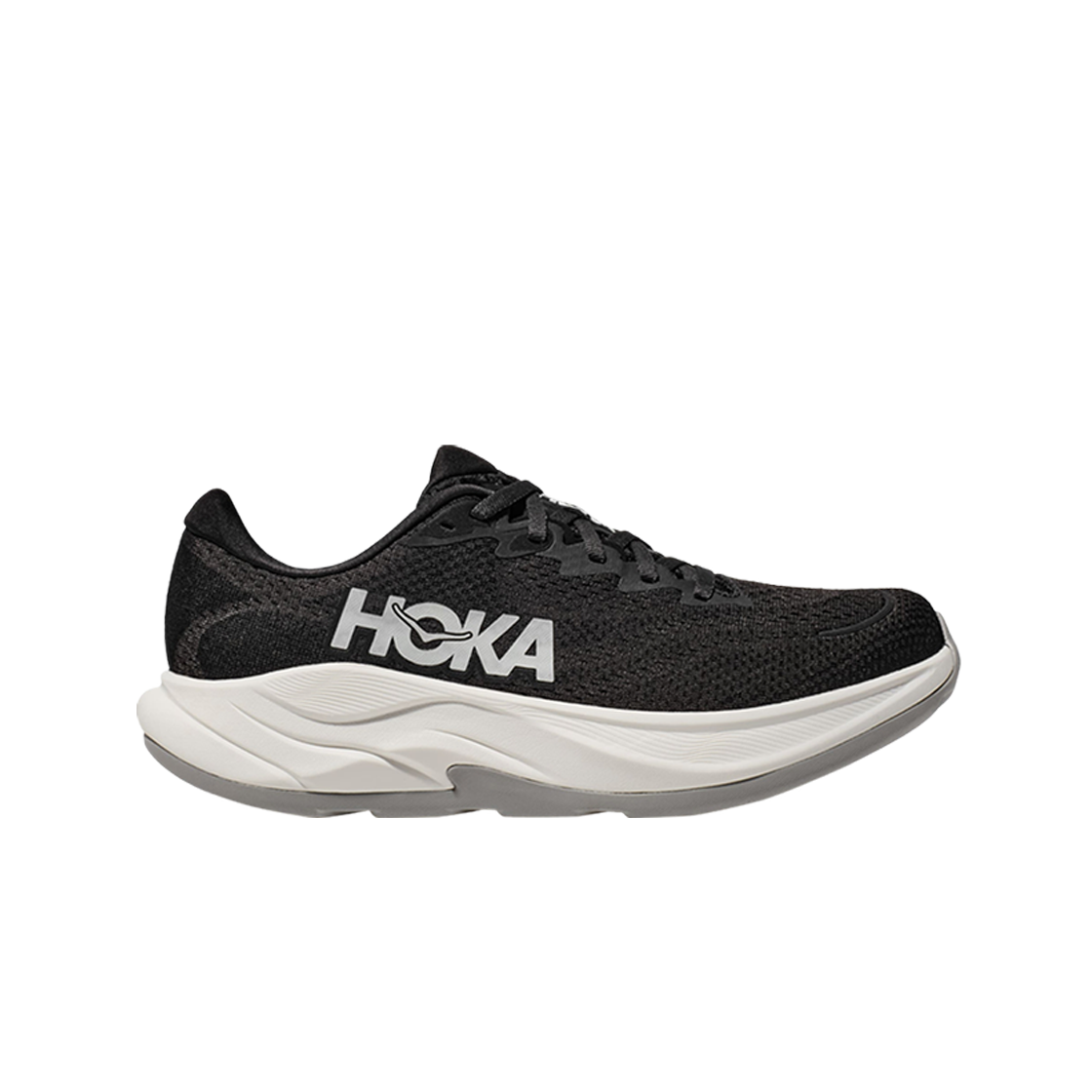 (Women) HOKA Rincon 4 Wide 'Black White' 1155133-BWHT