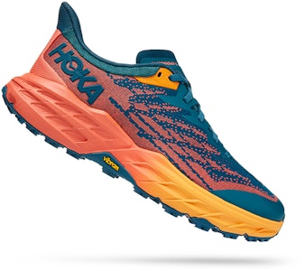 HOKA ONE ONE Speedgoat 5 飛速羚羊5 低幫 跑步鞋 女款 藍橘 B寬 Lookbook HOKA ONE ONE Speedgoat 5 飛速羚羊5 低幫 跑步鞋 女款 藍橘 B寬