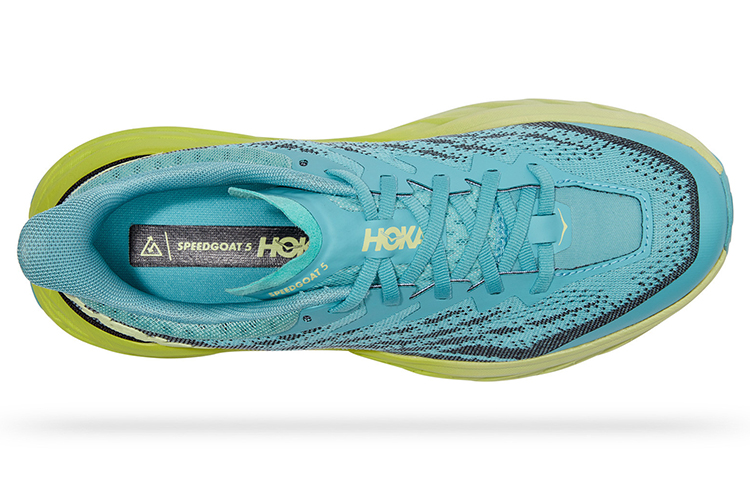 Sizing (W) HOKA Speedgoat 5 'Sombra Costera Verde Brillante' 1123158-CSGG