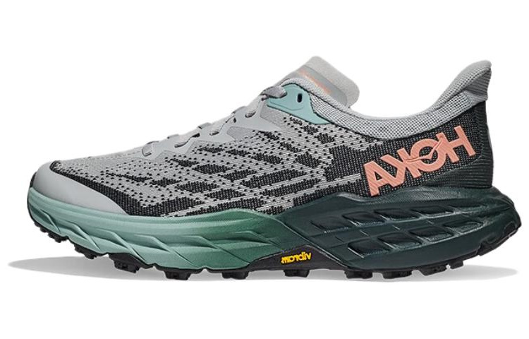Buy (W) HOKA Speedgoat 5 'Harbor Mist Spruce' Lari Pria/Wanita Terbaru 1123158-HMSP