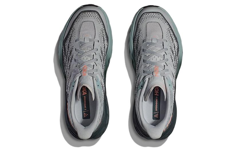 Details for HOKA ONE ONE Speedgoat 5 運動 減震透氣 低幫 跑步鞋 女款 霧灰