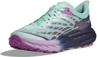 Shop HOKA ONE ONE Speedgoat 5 休閒舒適 減震防滑耐磨 低筒 跑步鞋 女款 紫綠