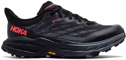 (Women) HOKA Speedgoat 5 GORE-TEX 'Black Red' 1127913-BBLC (Women) HOKA Speedgoat 5 GORE-TEX 'Black Red' 1127913-BBLC