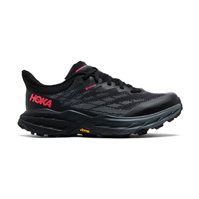 (W) HOKA Speedgoat 5 GORE-TEX 'Black Red'