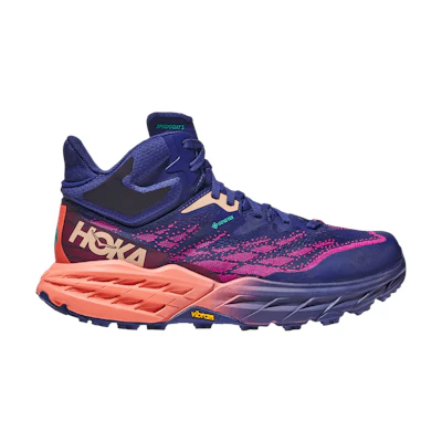 (W) HOKA Speedgoat 5 Mid GORE-TEX 'Bellwether Blue Camellia'