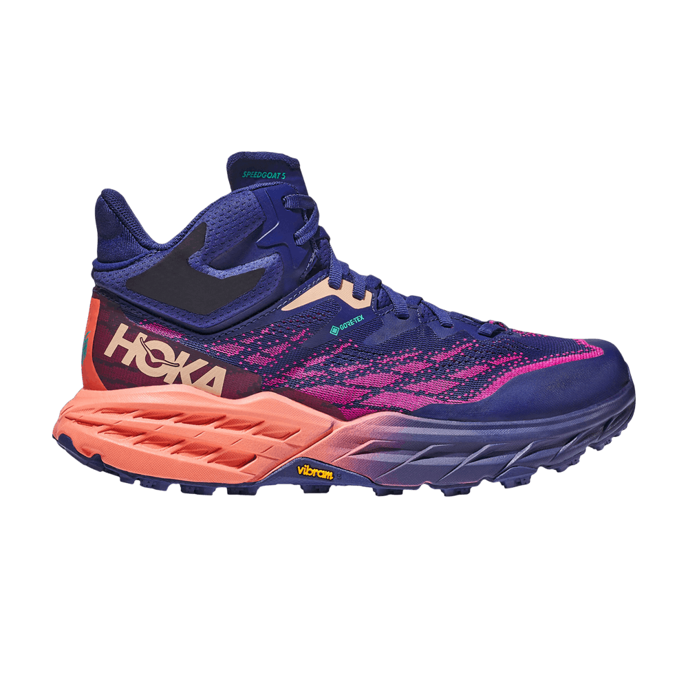 (Women) HOKA Speedgoat 5 Mid GORE-TEX 'Bellwether Blue Camellia' 1127919-BBCML