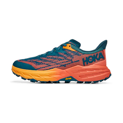 (W) HOKA Speedgoat 5 Wide 'Blue Coral Camellia'