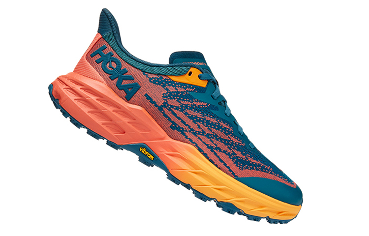 Shop (W) HOKA Speedgoat 5 Wide 'Azul Coral Camellia' 1123160-BCCML