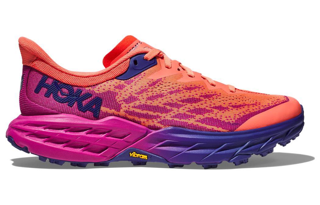 Order (W) HOKA Speedgoat 5 Wide 'Festival Fuchsia Camellia' Wanita 1123160-FFCM