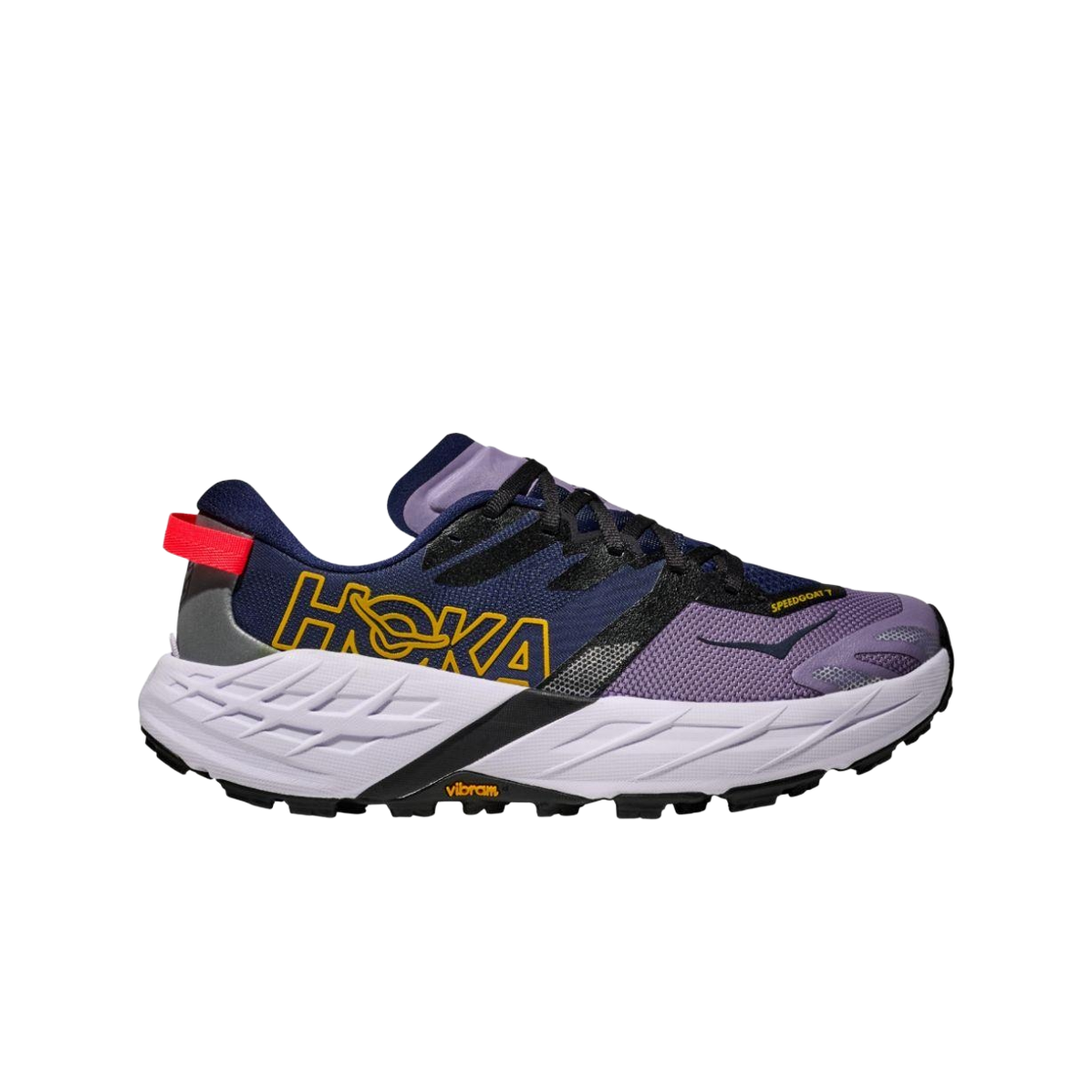 (Women) HOKA Speedgoat 7 D Wide 'Navy Purple' 1171931-BMS