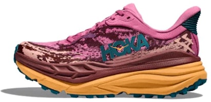 (W) HOKA Stinson 7 'Strawberry' Wanita Lelarian Kasut 1141531-SCBR Details for (W) HOKA Stinson 7 'Strawberry' Wanita Lelarian Kasut 1141531-SCBR