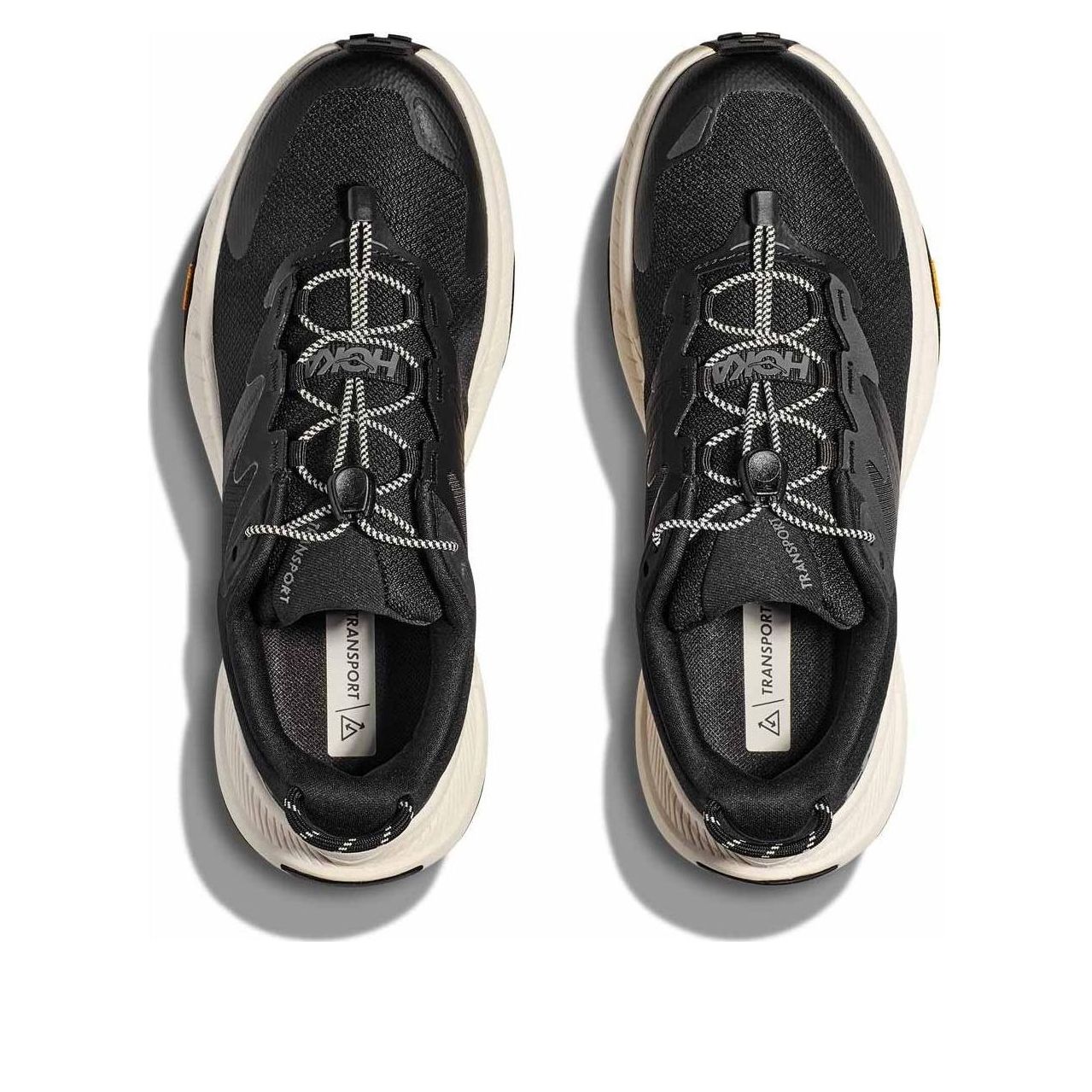 Purchase (W) HOKA Transport Wide 'Hitam Alabaster' 1164371-BKLB