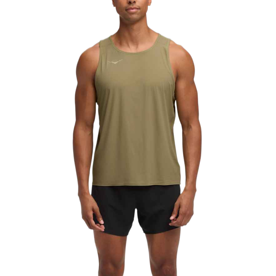 HOKA Wild Mushroom Minimalist Comfortable Tank Top. 1175770-WDMS