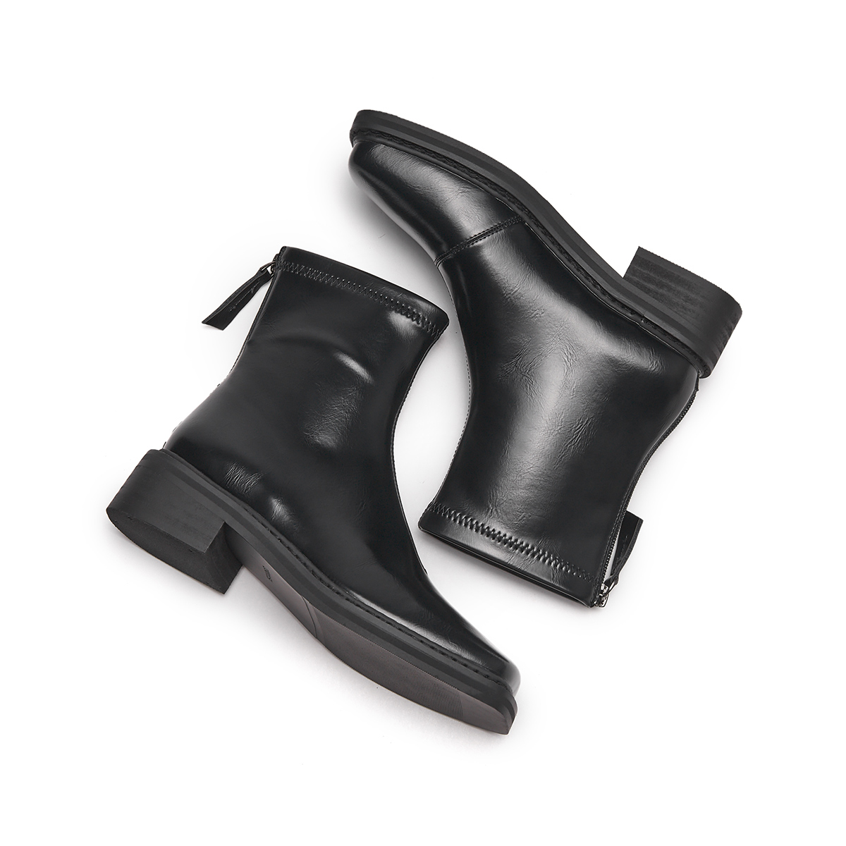 (W) Hotwind Ankle Boot 'Square Toe Zipper' 圖 4