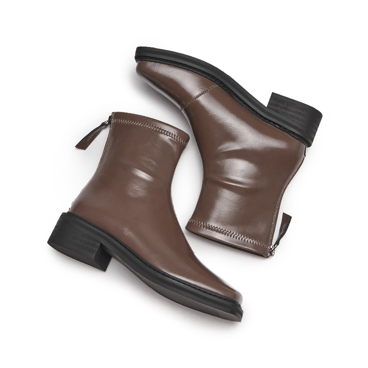 (W) Hotwind Ankle Boot 'Square Toe Zipper' 圖 8