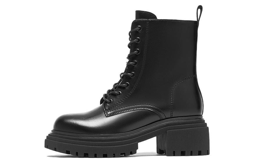 (Women) Hotwind Ankle Martin Boots 'Fashion Casual Layered Leather' H83W2806