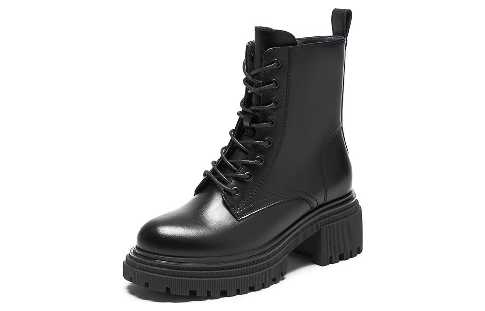 Order (W) Hotwind Ankle Martin Boots ''Kasual Fashion Kulit Berlapis'' H83W2806