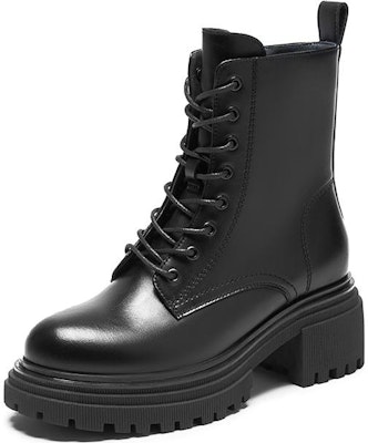 (Women) Hotwind Ankle Martin Boots 'Fashion Casual Layered Leather' H83W2806 Order (Women) Hotwind Ankle Martin Boots 'Fashion Casual Layered Leather' H83W2806