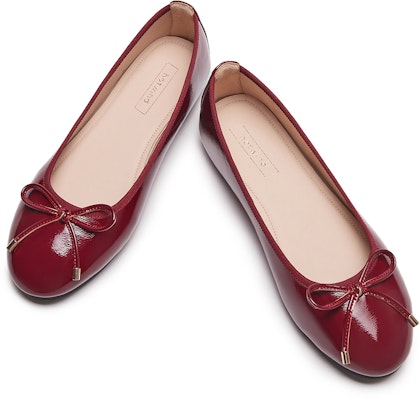 (Women) Hotwind Ballet Flats 'Butterfly Bow' H07W3703 8