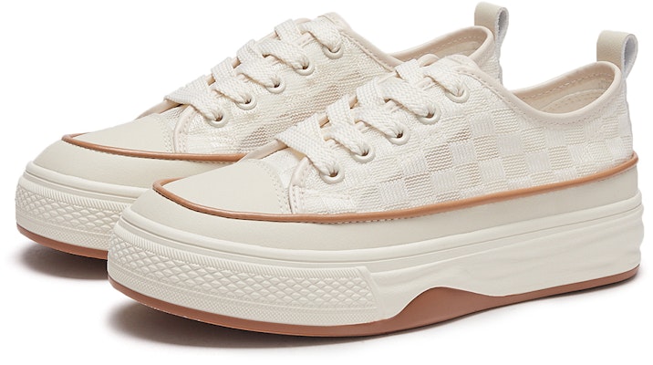(Women) Hotwind Canvas Low 'Multi-Color Patchwork' H14W3V21 Lookbook (Women) Hotwind Canvas Low 'Multi-Color Patchwork' H14W3V21