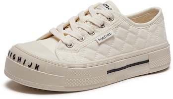 (W) Hotwind Canvas Low ''Retro Kenyamanan dengan Dekorasi Huruf'' H14W3726 Order (W) Hotwind Canvas Low ''Retro Kenyamanan dengan Dekorasi Huruf'' H14W3726