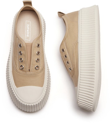 (Women) Hotwind Canvas Low 'Thick Sole Fashion' H13W3715 4