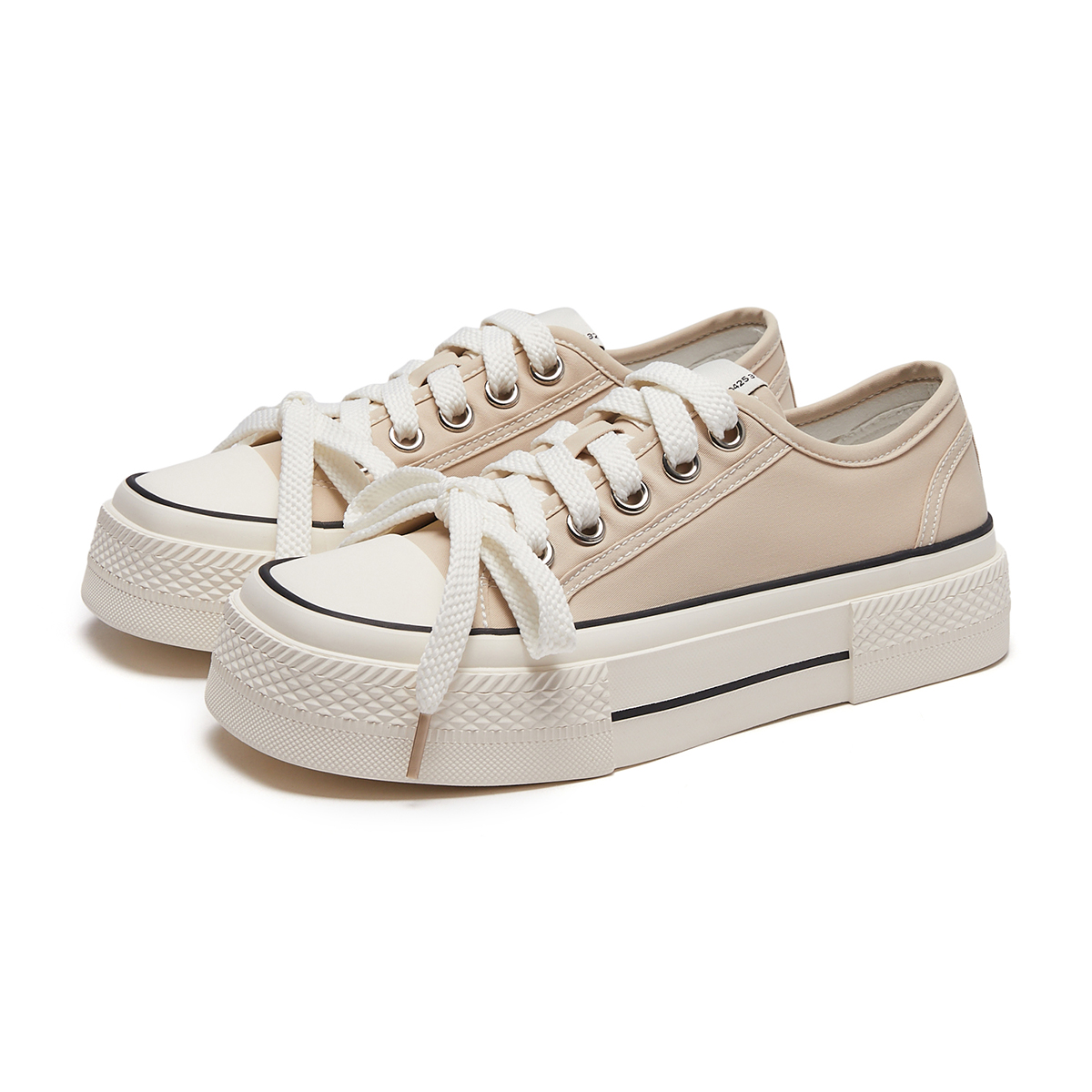 Lookbook (W) 热风帆布鞋低帮款 ''圆头系带舒适款'' H14W3V27