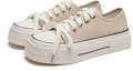 Lookbook (Women) Hotwind Canvas Low Top 'Round Toe Lace-up Comfort' H14W3V27