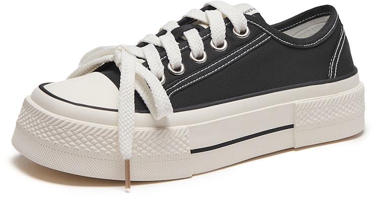 (Women) Hotwind Canvas Low Top 'Round Toe Lace-up Comfort' H14W3V27 Details for (Women) Hotwind Canvas Low Top 'Round Toe Lace-up Comfort' H14W3V27