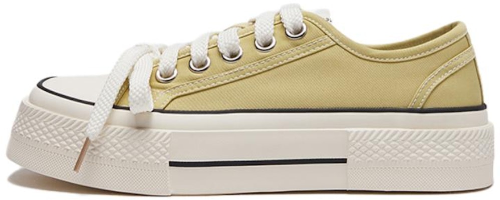 (Women) Hotwind Canvas Low Top 'Round Toe Lace-up Comfort' H14W3V27 1
