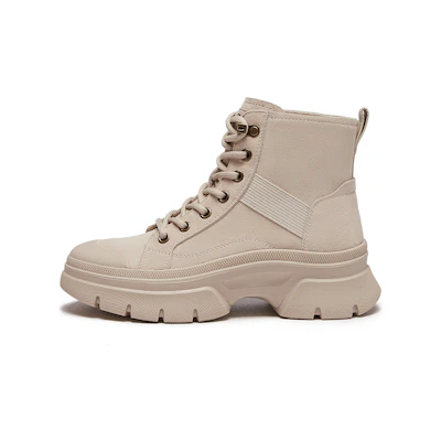 (W) Hotwind Casual Simple Versatile Short Boots 'Pigskin Leather'