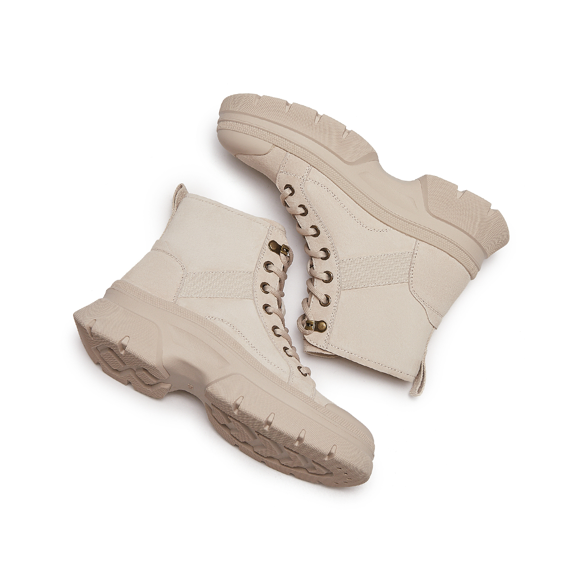 Shop (W) Hotwind 休閒簡約多功能短靴『豬皮皮革』 H95W3403