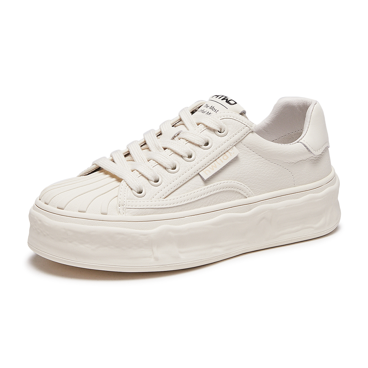 (W) Hotwind Casual Sneakers 'White Shell' 圖 2