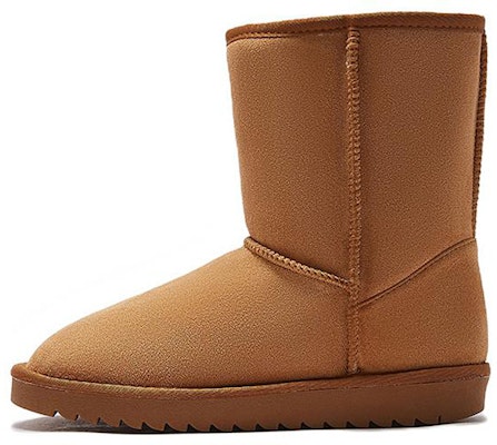 (Women) Hotwind Casual Snow Boot 'Yellow Fleece-Lined Fabric' H89W2802 Buy (Women) Hotwind Casual Snow Boot 'Yellow Fleece-Lined Fabric' H89W2802