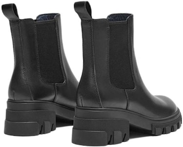 (W) 핫윈드 첼시 부츠 '영국 패션 블랙 가죽' H84W2402 Shop (W) 핫윈드 첼시 부츠 '영국 패션 블랙 가죽' H84W2402