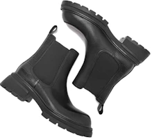 Lookbook (Women) Hotwind Chelsea Boot 'British Sweet Cool Chunky Heel Black' H82W2417