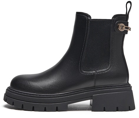 (W) 핫윈드 첼시 부츠 '탑 그레인 가죽 라운드 토' H82W3803 Buy (W) 핫윈드 첼시 부츠 '탑 그레인 가죽 라운드 토' H82W3803