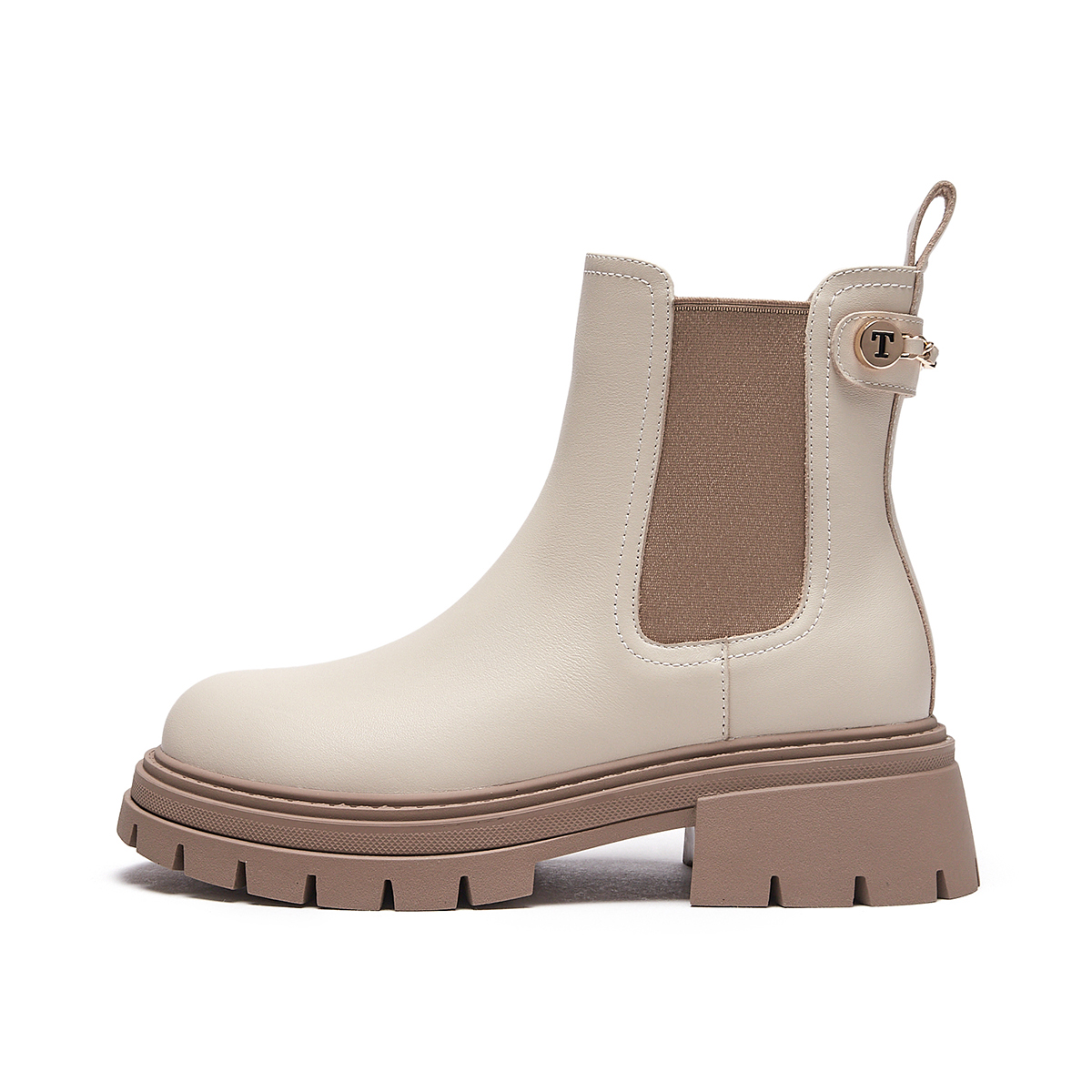 Purchase (W) 핫윈드 첼시 부츠 '탑 그레인 가죽 라운드 토' H82W3803