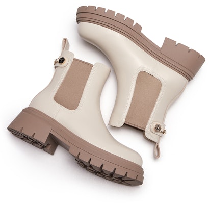 (W) 핫윈드 첼시 부츠 '탑 그레인 가죽 라운드 토' H82W3803 Cheap (W) 핫윈드 첼시 부츠 '탑 그레인 가죽 라운드 토' H82W3803