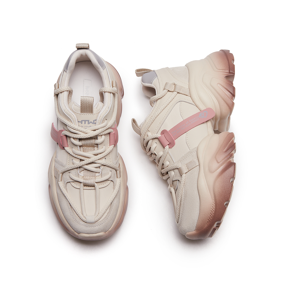 Shop (W) Hotwind 厚底低筒鞋 '漸層拼接' H42W3305