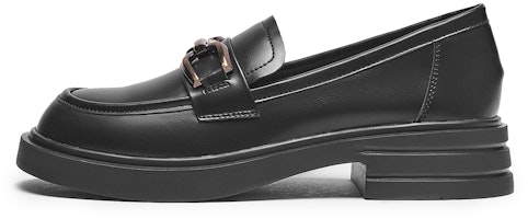 (Women) Hotwind Classic Loafer 'Black - Horsebit Platform' H02W3708 (Women) Hotwind Classic Loafer 'Black - Horsebit Platform' H02W3708