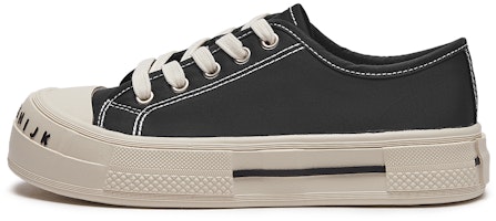 (Women) Hotwind Comfort Retro Low-Top Canvas 'Letter Decor Black' H14W3727 (Women) Hotwind Comfort Retro Low-Top Canvas 'Letter Decor Black' H14W3727