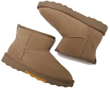 (W) 热风牛皮绒面厚暖靴子 ''面包雪地靴'' H89W2450 Details for (W) 热风牛皮绒面厚暖靴子 ''面包雪地靴'' H89W2450