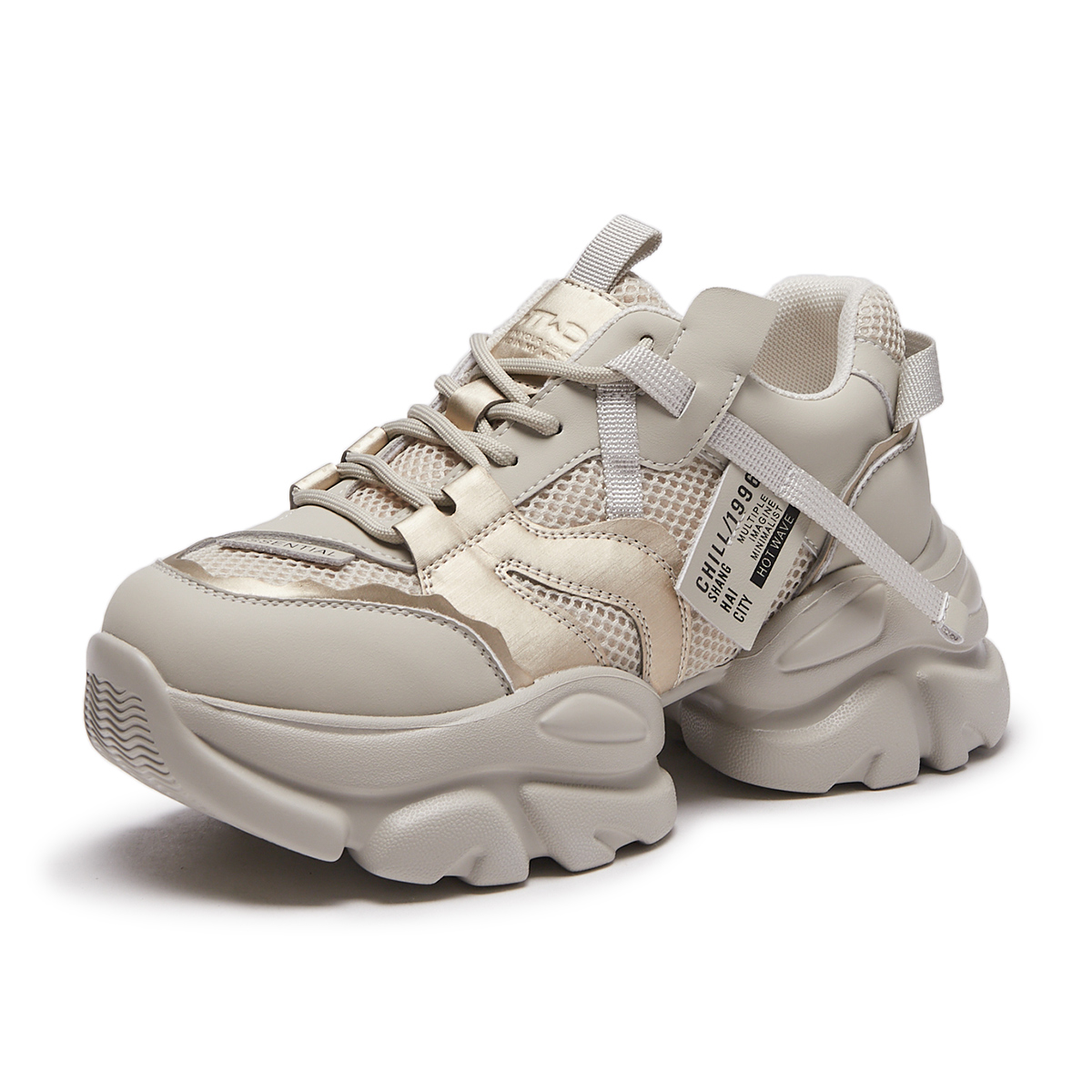 Lookbook (W) 핫윈드 대드 슈 '패브릭 & 합성 가죽' H97W3402