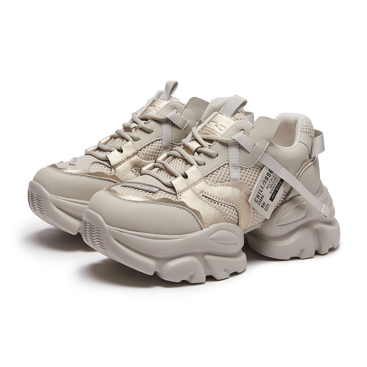 Shop (W) 핫윈드 대드 슈 '패브릭 & 합성 가죽' H97W3402